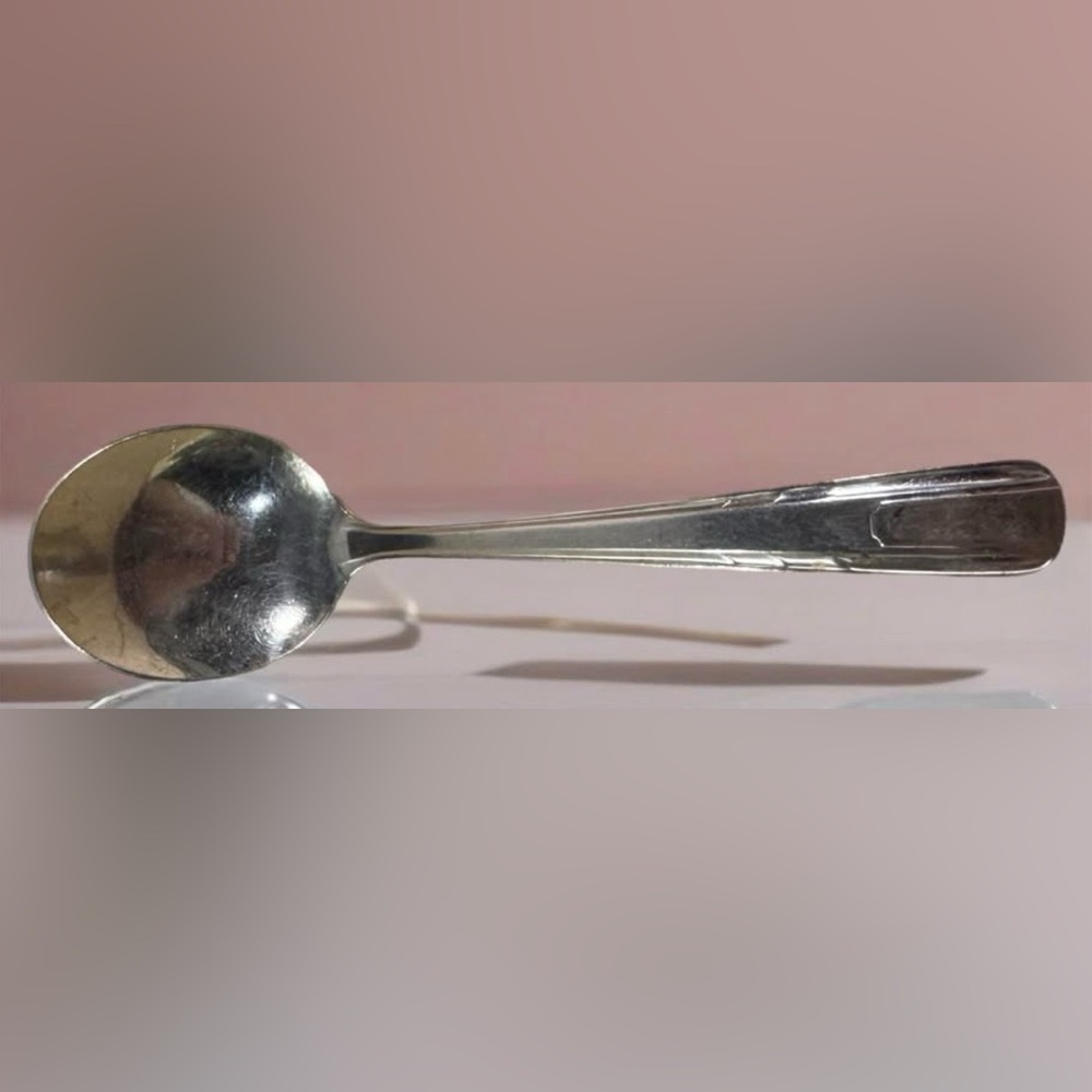 Hull Stainless Soup Spoon Ladel Replacement 7” Del Mar Vtg ‘53-‘58 EUC